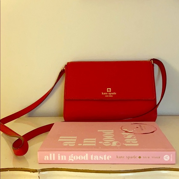 kate spade Handbags - Red Kate Spade cross-body purse